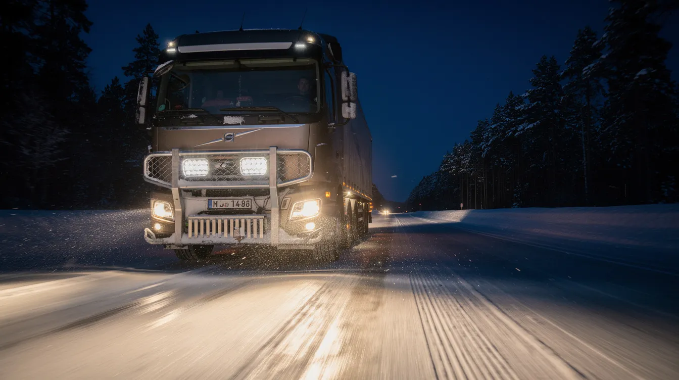Extraljus & färgtemperatur: rätt ljus för svenska vägar