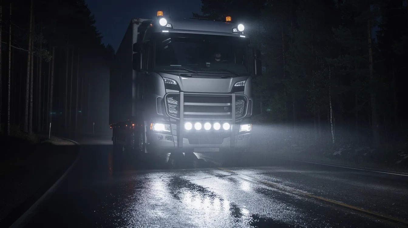 LED-ramp vs extraljus lastbil: Vilket ger bäst täckning?