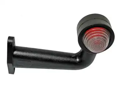 Halogen sidomarkeringsljus med gummifäste