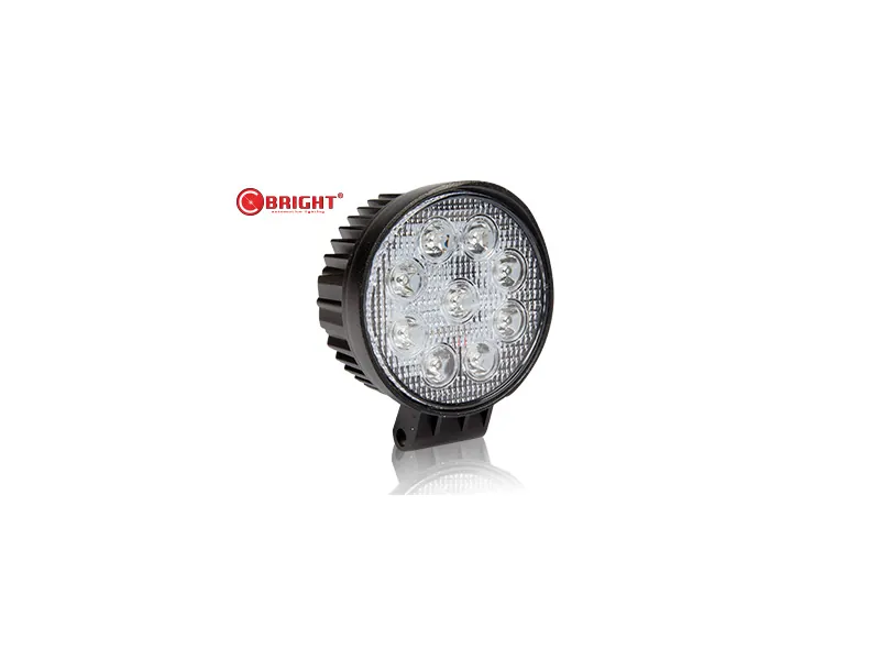 C-Bright LED-arbetsljus 27W runt 10-30V - Ledextraljus.eu