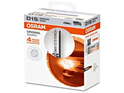 OSRAM Xenarc Original D1S Xenonlampa 35W 4150K 3200lm - Ledextraljus.eu