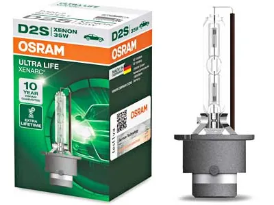 OSRAM Xenarc Ultra Life D2S Xenonlampa 85V 3200lm 4300K - Ledextraljus.eu