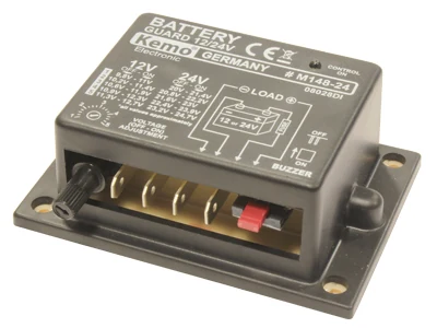 Universal batterivakt 12V/24V max 40A batteriskydd - Ledextraljus.eu