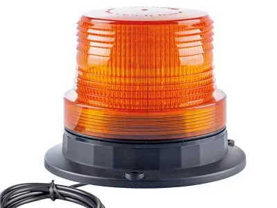 LED Varningsljus Mini Bärnstensgul 32 EffecLEDs 10-30V Magnetfäste - Bild 2
