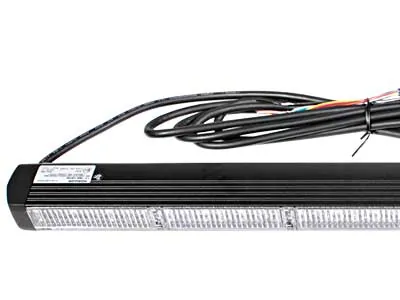 AXIXTECH LED Beacon Panel Varningsljuspanel 12-24V 855mm Amber - Bild 2