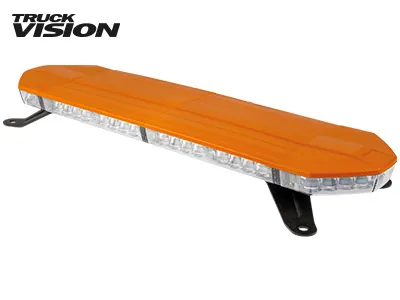 TRUCKVISION LED Beacon Panel 48 LED 12-24V Bärnsten 478mm - Ledextraljus.eu