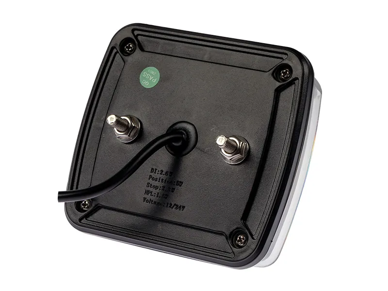 Optibeam Dark Phantom LED-bakljus 12-24V med integrerade blinkers - Bild 5