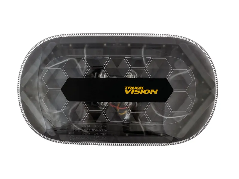 TruckVision LED Mini Light Bar 48 LED Varningsljus 12/24V 328mm ECE R65 Class 1 - Bild 4