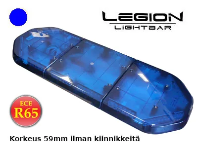 AXIXTECH Legion LED Beacon Panel Blå 96 LED 914mm 12V - Ledextraljus.eu