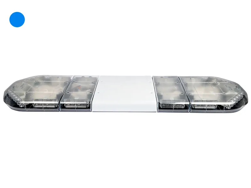 LED Lightbar 1252mm Blå 12V med Alley och Take Down Lights - Bild 3