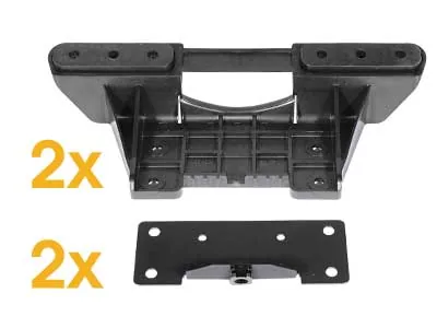AXIXTECH LED Beacon Panel Varningsljus 762mm Bärnstensfärgat 12-24V ECE R65 - Bild 3