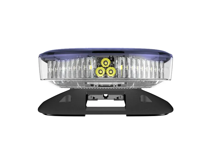 AXIXTECH LED-Lightbar 1210mm 12V med Integrerad Siren 120dB - Blå Varningsljusramp - Bild 2