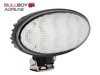 BULLBOY AGRILINE LED Arbetsljus 40W 3200lm 9-32V med 360° Fäste - Ledextraljus.eu