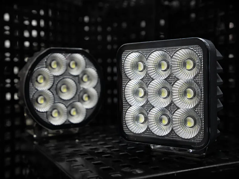 BULLPRO SPECTRUM SQUARE 54 LED Arbetsljus 8100lm 9-32V med Osram LED - Bild 5