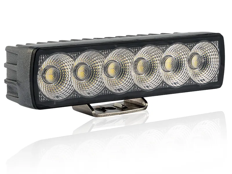 BULLPRO SPECTRUM SLIM 18 LED Arbetsljus 2500lm 9-32V med Osram LED - Ledextraljus.eu