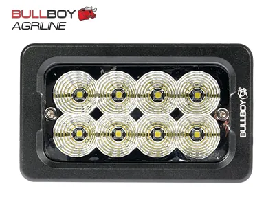 BULLBOY AGRILINE LED Arbetsbelysning 8x10W Cree 6800lm 9-32V Flood Beam - Bild 2