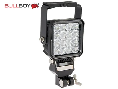 BULLBOY LED Arbetsbelysning 24W 2250lm Flood 12-36V DIN-montering - Ledextraljus.eu