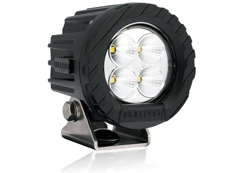 BULLPRO LED Arbetsljus 36W 2500lm Spot - Osram LED 9-48V med DT-2 Kontakt - Ledextraljus.eu