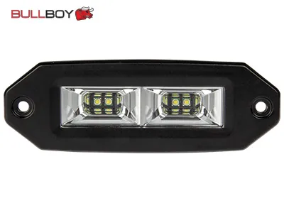 BULLBOY LED Arbetsbelysning Infälld 4x10W 2000lm 9-30V Flush Mount - Bild 2