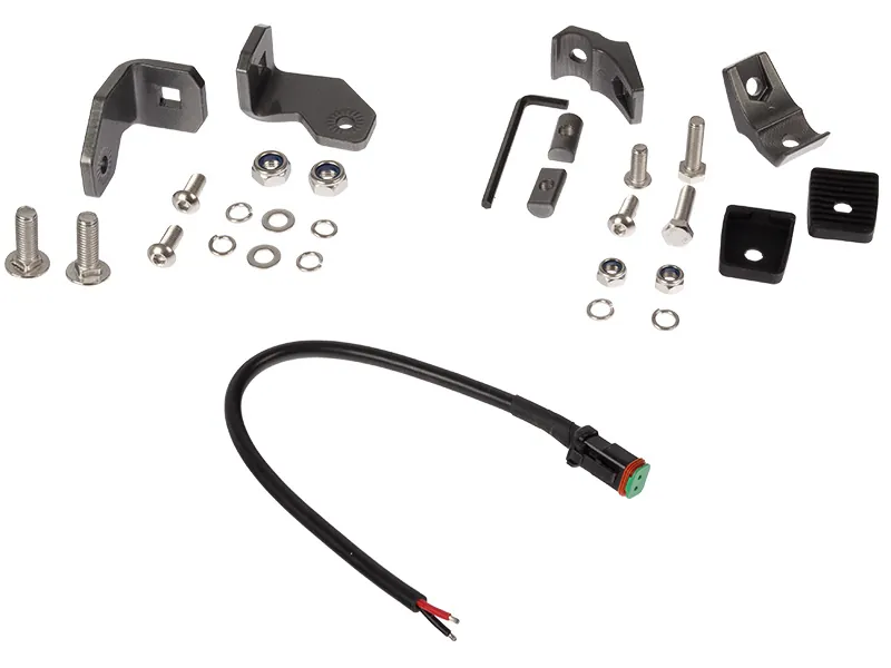 BULLPRO LED Arbetsljuspanel 96x5W Osram 23768lm 10-30V Böjd 2-rad - Bild 7