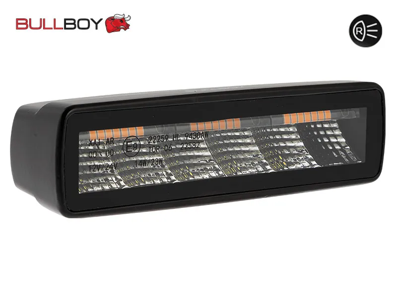 Bullboy LED Arbets- och Varningsljus 2880lm 10-30V R65-godkänd - Ledextraljus.eu