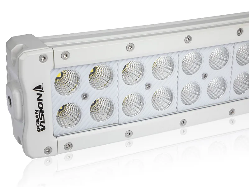 Ocean Vision LED Arbetsbelysning Panel 14400lm 10-30V med 24x5W Osram LED - Bild 4