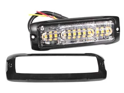 AXIXTECH LED Horisontell Signalampa Blå 12-24V 12x PowerLED 133mm - Bild 3