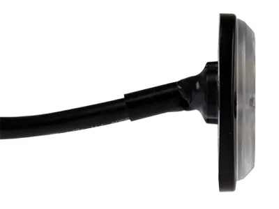 AXIXTECH LED Horisontellt Varningsljus Blå 12V/24V 25 Blinkmönster - Bild 3