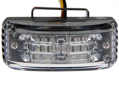 AXIXTECH LED Horisontell Varningsljus Blixtljus Amber 11-30V 16 Blinkmönster - Bild 7