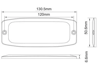 AXIXTECH LED Varningsljus 12-24V Stroboskop SAE ECE R65 Class 1 - Bild 2