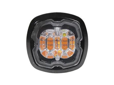 AXIXTECH LED Stroboskop Amber 12-24V Pop-n-Lock Flush Mount - Bild 2