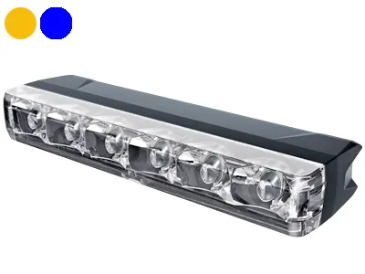 AXIXTECH LED-Lighthead Stroboskop 12-24V Dual-Color 6 LEDs 28 Blinkmoment - Ledextraljus.eu