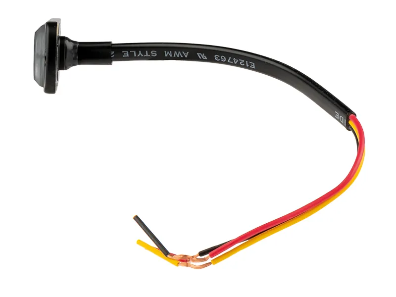 Optibeam Dark Phantom LM6 LED Stroboskop Gul 12-24V 6 LED 29 Blinkmönster - Bild 4