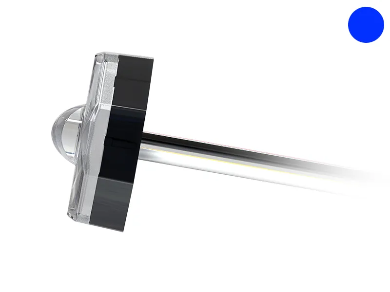 Axixtech Octa-Fit LED-Varningsljus Blå 12-24V 242lm ECE R65 Class 1 - Bild 3