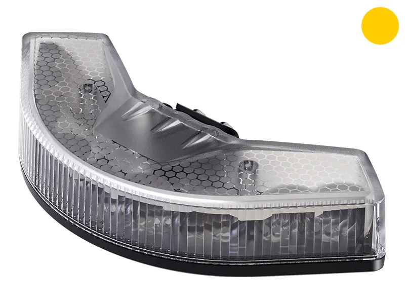 Axixtech Omni View LED-Varningsljus 12-24V 19W Bärnstensgul - Bild 2