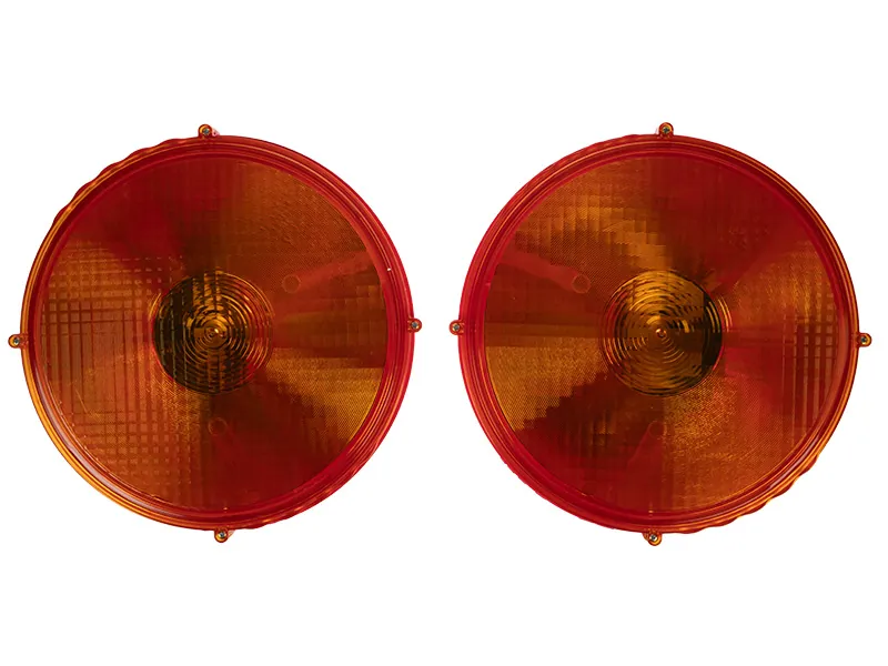 LED Varningsljus Set 12/24V - Två Varningslampor för Fordon och Byggen - Bild 2