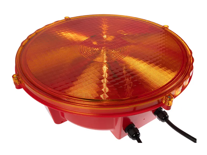 LED Varningsljus Set 12/24V - Två Varningslampor för Fordon och Byggen - Bild 6