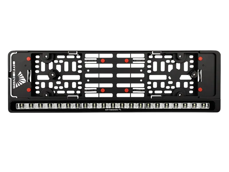 Optibeam E-Bar Reverse LED Arbetsbelysning med Registreringsskylthållare 4800/1200lm 12-24V - Bild 4