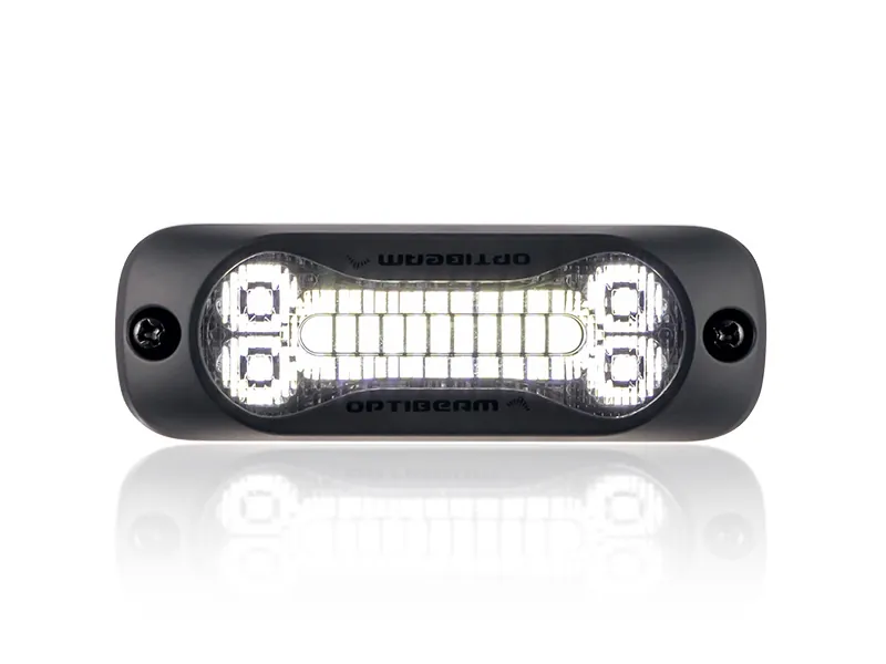 Optibeam Dark Phantom SX3 LED-blixtljus vitt