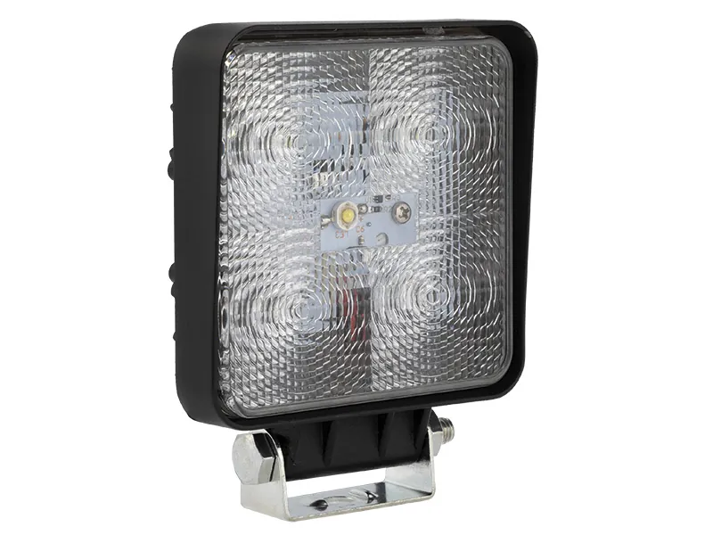 Bullboy LED-arbetsljus fyrkantigt 15W 1200lm - Ledextraljus.eu
