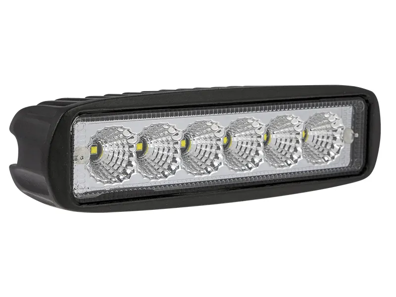 Bullboy Slim LED-arbetsljus rektangulärt 18W 1440lm - Ledextraljus.eu