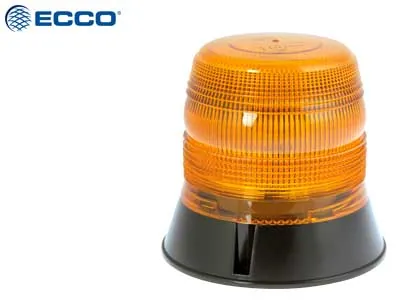 Vision Alert LED Varningsfyr Blixtljus Amber 10-30V med Skruvfäste - Ledextraljus.eu