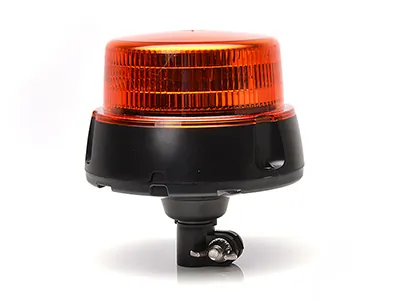 WAS LED Varningsljus Blixtfyr 12-24V Gul Med Rörstyrka - Bild 2