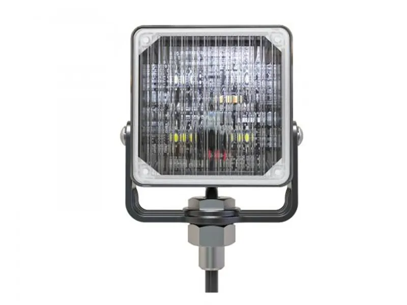 WLH LED-arbetslampa fyrkantig 7,5W 400lm 12-24V - Bild 3