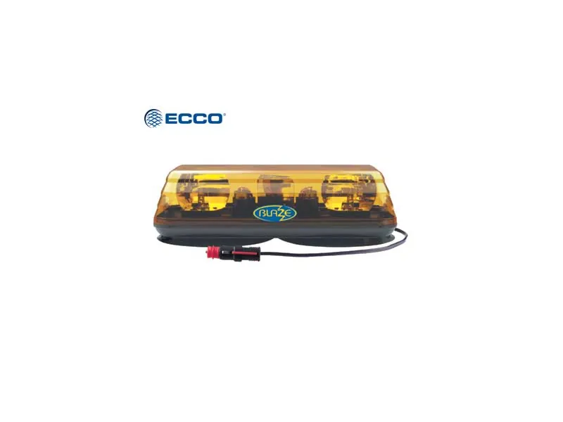 Ecco Blaze varningsljusramp 400 mm 12V med magnetfäste