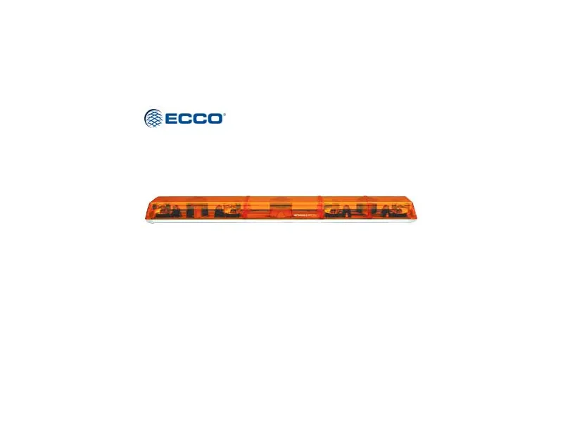 Ecco FF varningsljusramp halogen 1372 mm 24V, 4 x H1, gul