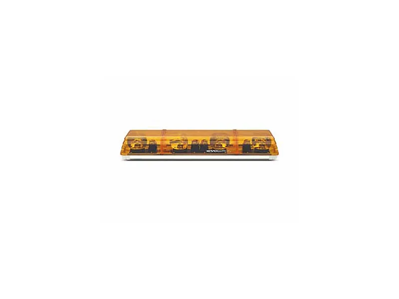 Ecco varningsljusramp halogen 742 mm 12V, 4 roterande - Ledextraljus.eu