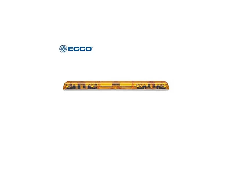 Ecco FF varningsljusramp halogen 1524 mm 24V, 4 x H1, gul - Ledextraljus.eu