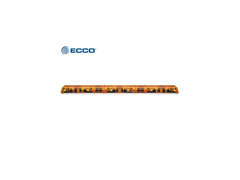 Ecco varningsljusramp halogen 1829 mm 24V, 6 roterande