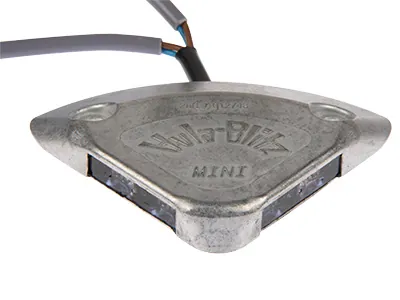 LED Bakgrindslarm Varningsljus Gul 12-24V 83x83mm - Bild 2